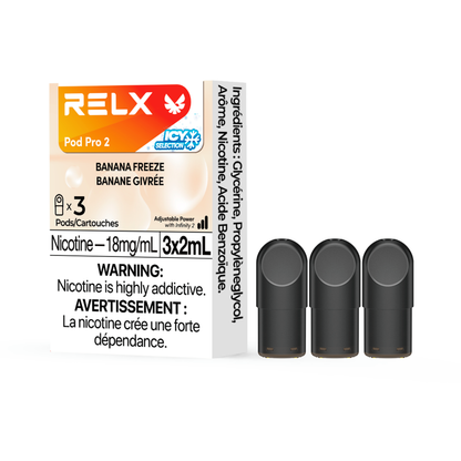 RELX Pod Pro 2 Pods — Banana Freeze