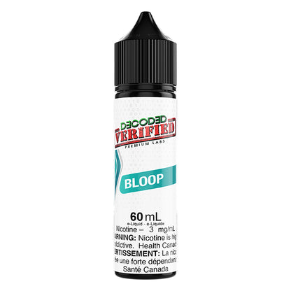DECODED Verified Bloop Freebase E-Juice 60mL - Supa Vapes