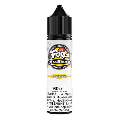 Dr. Fog All Stars Monkey Biz Freebase E-Juice 60mL - Supa Vapes