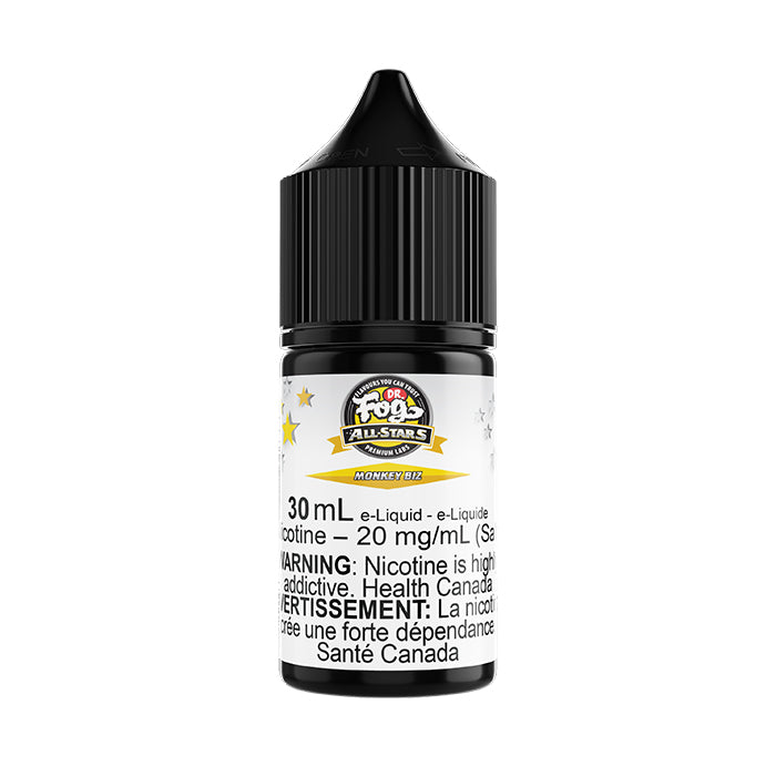 Dr. Fog All Stars Monkey Biz Salt Nic E-Juice 30mL - Supa Vapes