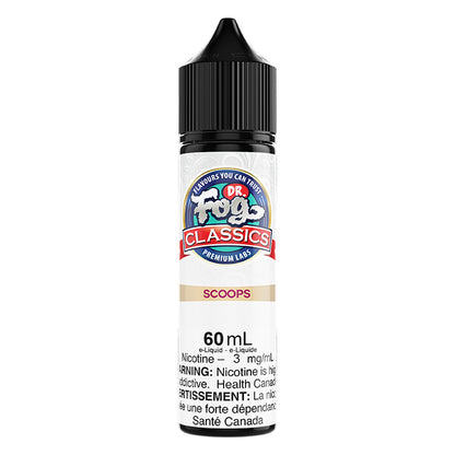 Dr. Fog Classics Scoops Freebase E-Juice 60mL - Supa Vapes