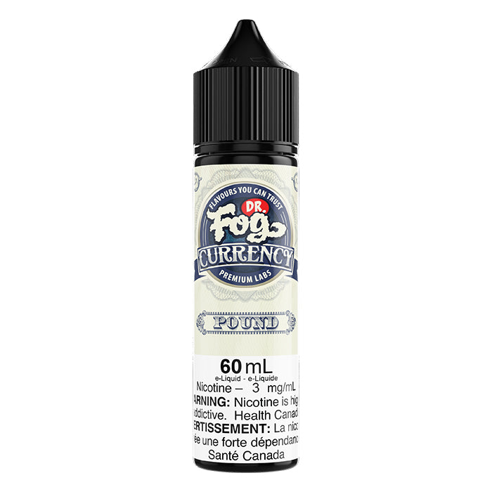 Dr. Fog Currency Pound Freebase E-Juice 60mL - Supa Vapes