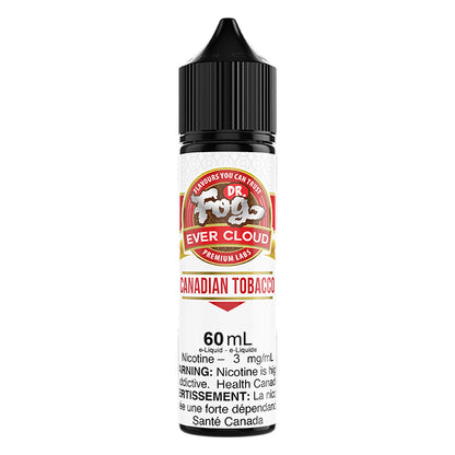 Dr. Fog Ever Cloud Canadian Tobacco Freebase E-Juice 60mL - Supa Vapes