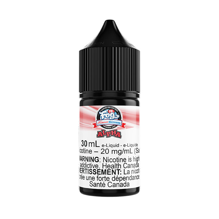 Dr. Fog Famous Scream Alpha Salt Nic E-Juice 30mL - Supa Vapes