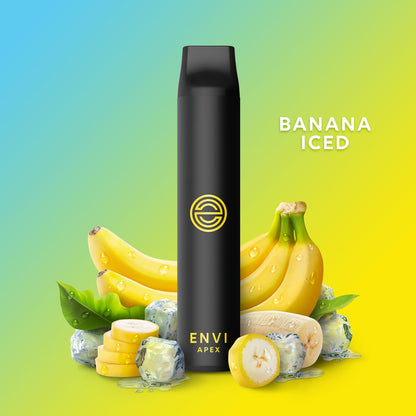 Envi Apex Banana Iced Disposable Vape - Supa Vapes