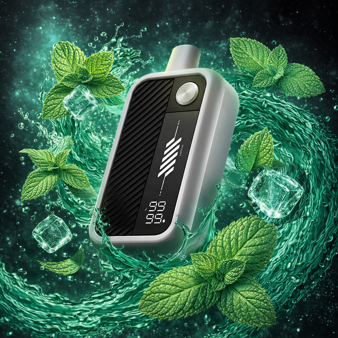 Flavour Beast Mode Max 3 Epic Unleashed 60K disposable vape in Epic Peppermint Iced flavour, 60,000 puffs, 20mg salt nicotine, available at Supa Vapes Canada