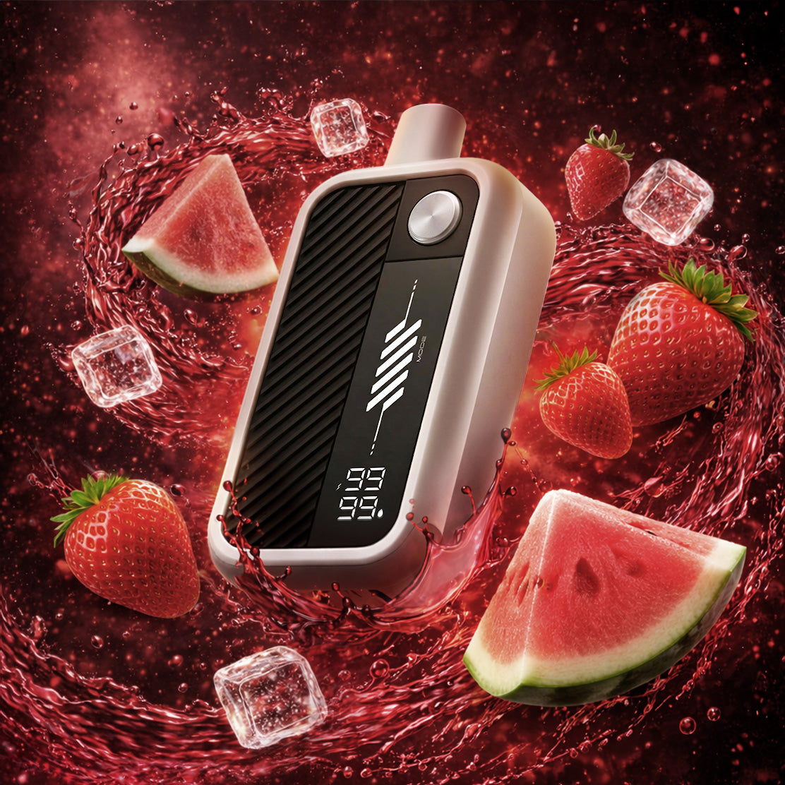 Flavour Beast Mode Max 3 Epic Unleashed 60K disposable vape in Epic Strawberry Watermelon Iced flavour, 60,000 puffs, 20mg salt nicotine, available at Supa Vapes Canada