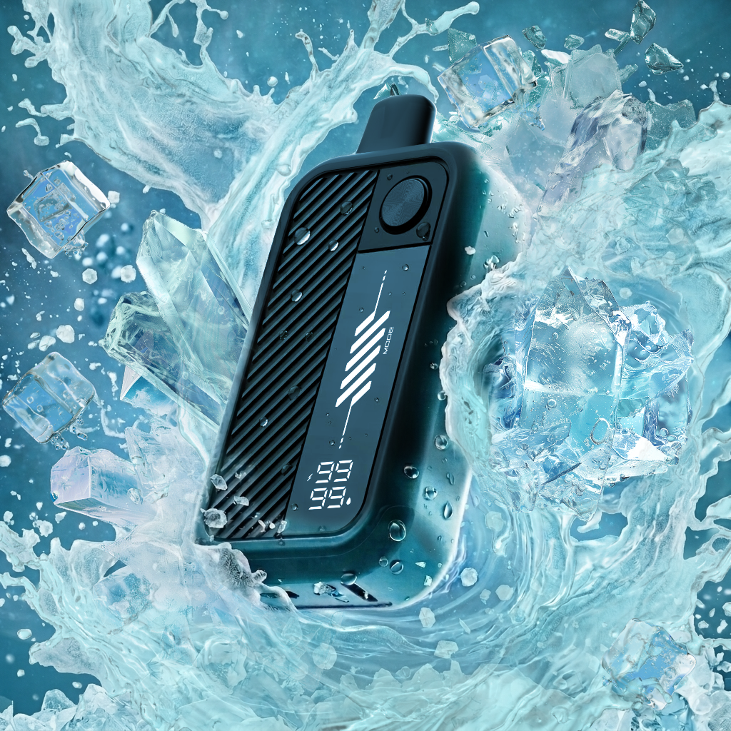 Flavour Beast Mode Max 3 60K disposable vape in Extreme Mint Iced flavour, 60,000 puffs, 20mg salt nicotine, available at Supa Vapes Canada.