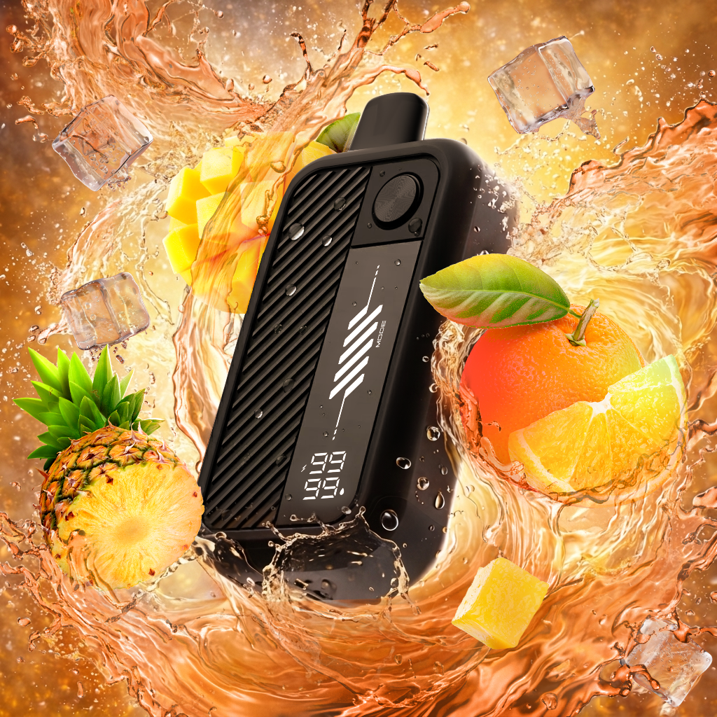 Flavour Beast Mode Max 3 60K disposable vape in Twisted Tropical KO Iced flavour, 60,000 puffs, 20mg salt nicotine, available at Supa Vapes Canada.