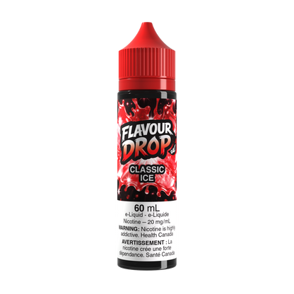 Flavour Drop Salt Classic Ice 60mL salt nicotine e-liquid bottle