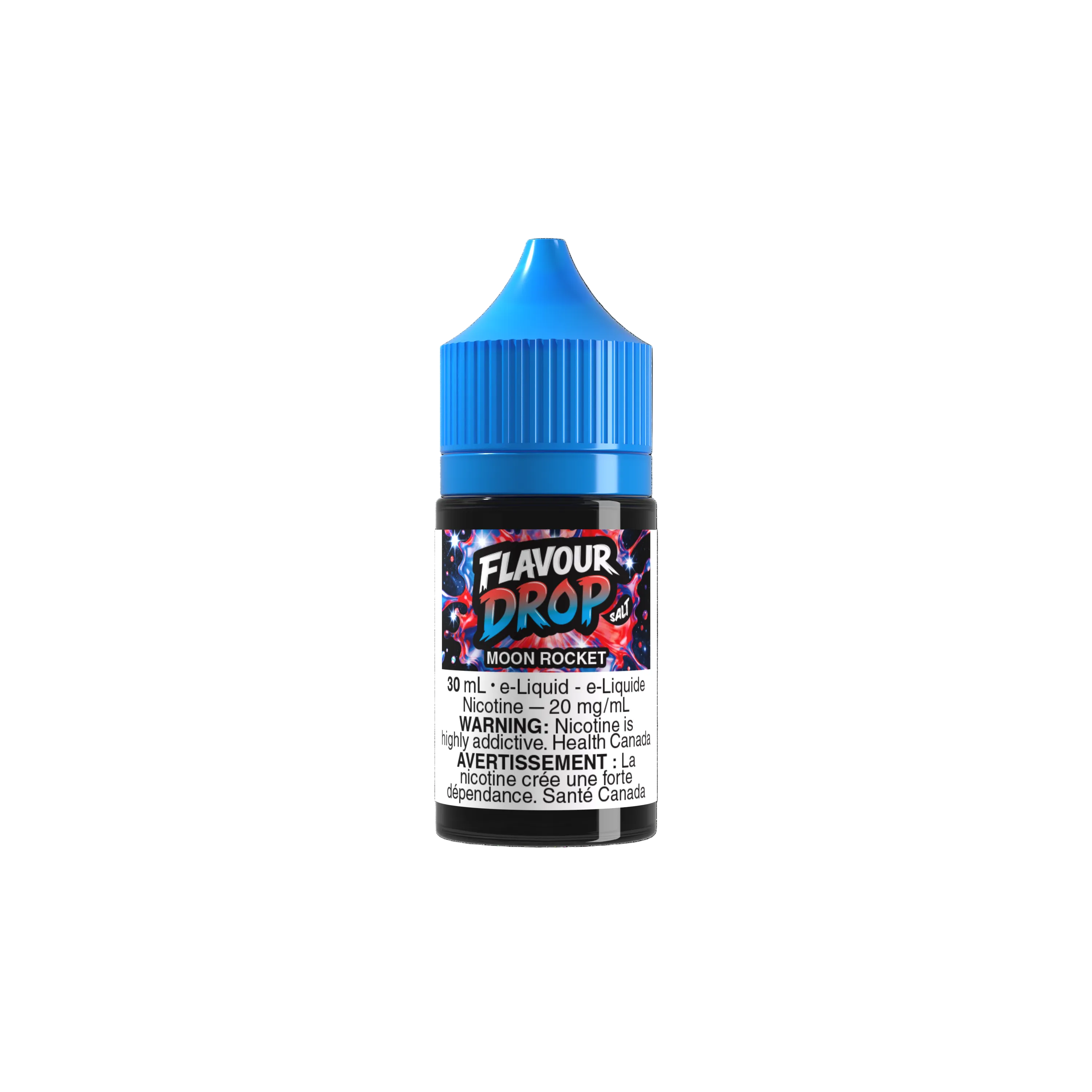 Flavour Drop Salt Moon Rocket 30mL salt nicotine e-liquid bottle