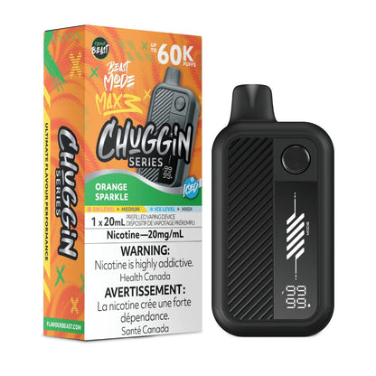 Flavour Beast Mode Max 3 Orange Sparkle Iced Disposable Vape - Supa Vapes