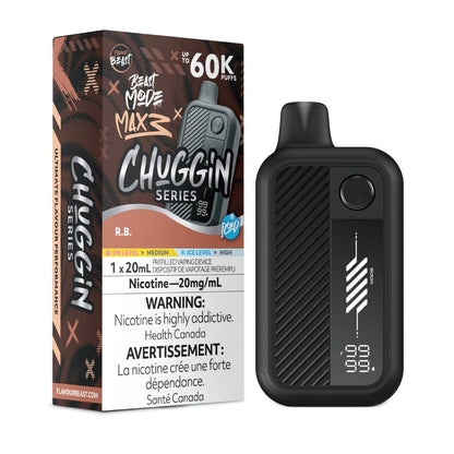 Flavour Beast Mode Max 3 R.B. Iced Disposable Vape - Supa Vapes