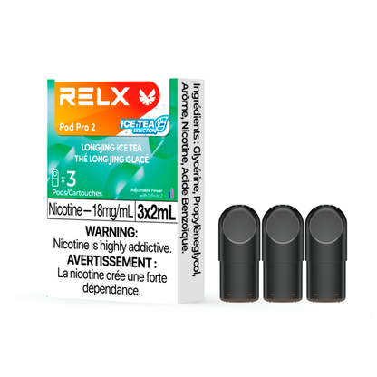 RELX Pod Pro 2 Pods — Longjing Ice Tea