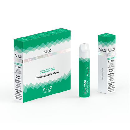 Allo Ultra 2500 Disposable Vape — Orange Mango Guava