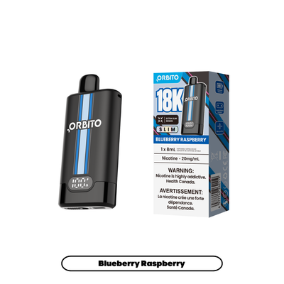 Orbito Slim 18K Disposable Vape | 8mL | 18,000 Puffs
