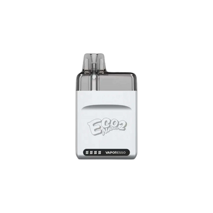 Vaporesso Eco Nano 2 Open Pod Kit 6mL with unique design and transparent pod.