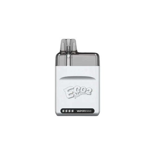 Vaporesso Eco Nano 2 Open Pod Kit 6mL with unique design and transparent pod.
