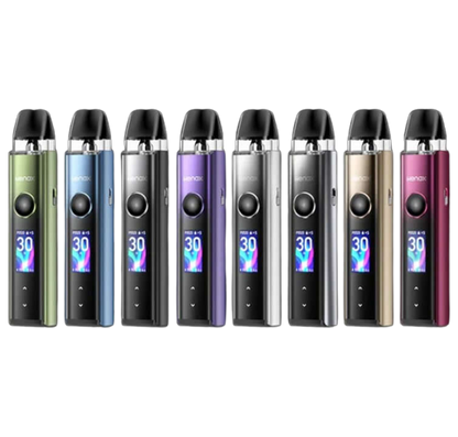 GEEKVAPE WENAX Q PRO Pod Kit, Black variant, 30W output with adjustable airflow, sleek design, ideal for Ontario and Quebec vapers.