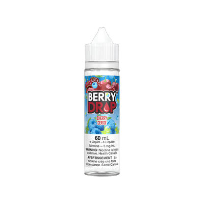 Berry Drop 60mL vape juice, Grape flavour, 0mg nicotine, rich berry blend, smooth and fruity vape, ideal for Ontario and Quebec customers.