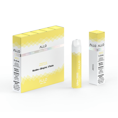 Allo Ultra 2500 Disposable Vape — Pineapple Ice