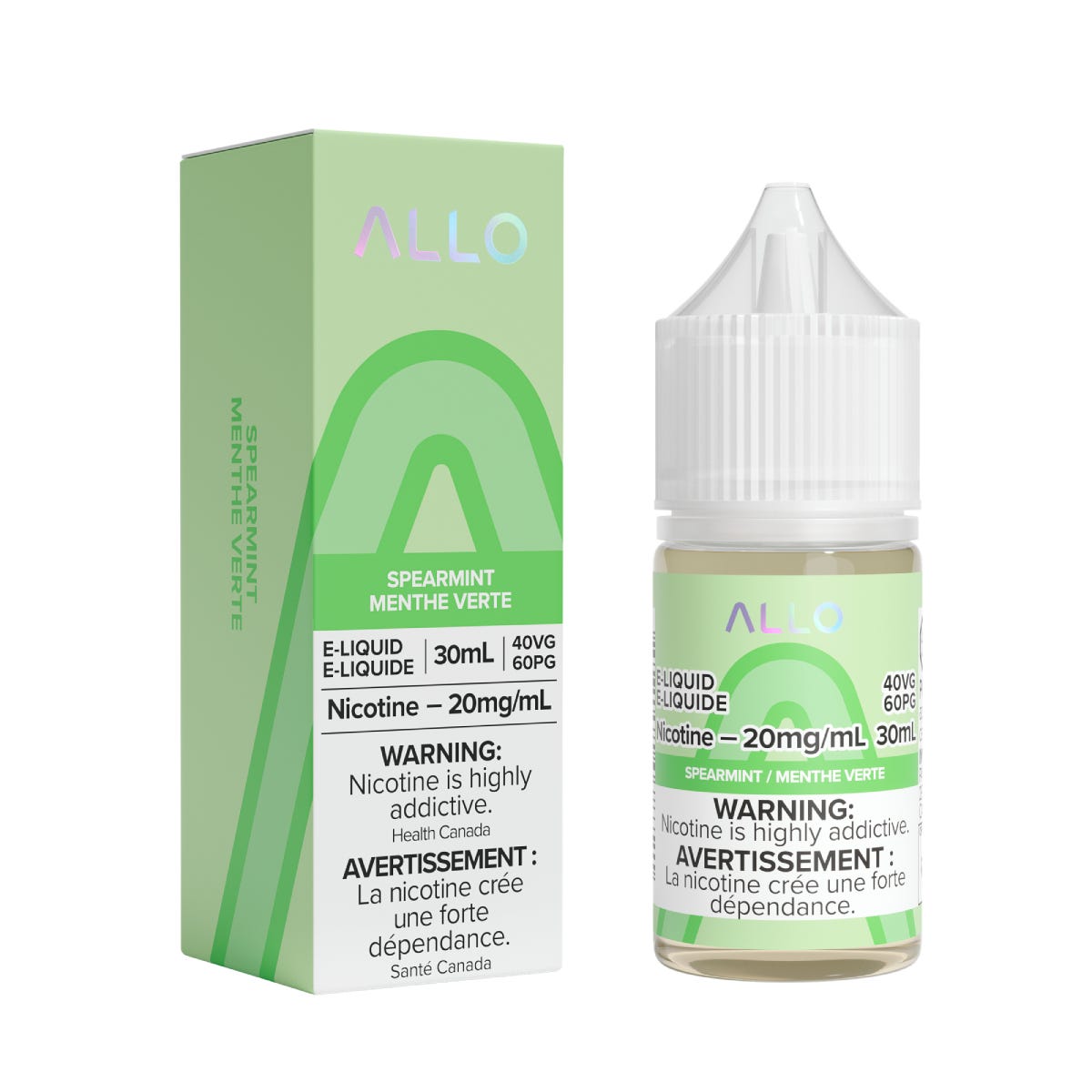 Allo E-Liquid Spearmint Salt 30mL