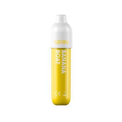 SPIN 1500 Banana Boat disposable vape, compact 2mL mesh coil device | Supa Vapes Canada