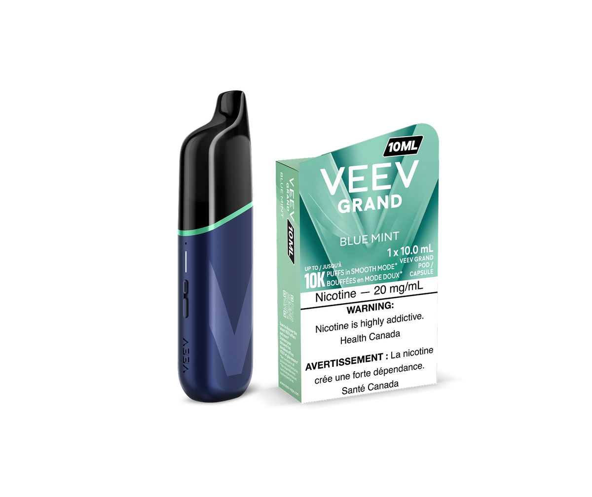 VEEV GRAND device with a 10 mL pod, up to 10,000 puffs | Supa Vapes Canada