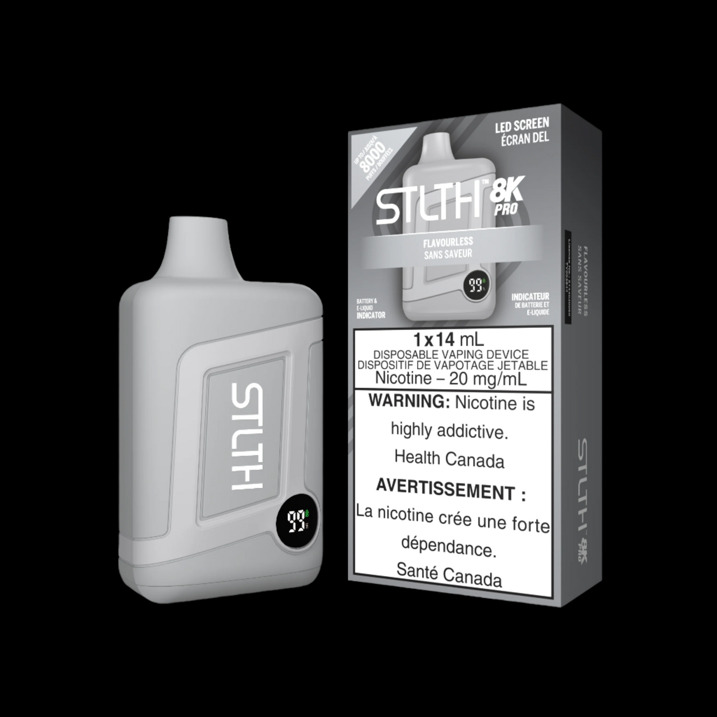 Disposable Vape STLTH 8K Pro: Apple Berry Ice Nicotine Strength: 20mg STLTH 8K PRO | Supa Vapes - Hawkesbury, Ottawa & Ontario Vape Shop