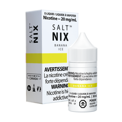 Salt Nix (POS), French Vanilla flavour, 20mg nicotine salt e-liquid, smooth and satisfying vaping experience, tailored for Ontario and Quebec customers.