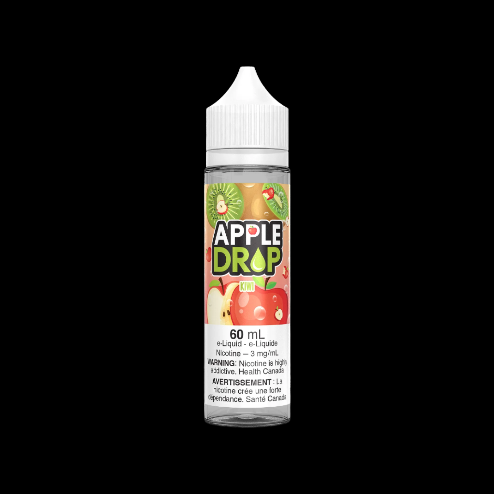 Apple Drop (60ML) Grape 3mg - premium vape ejuice with bold flavour profiles, available in Hawkesbury, Ottawa, and across Ontario.
