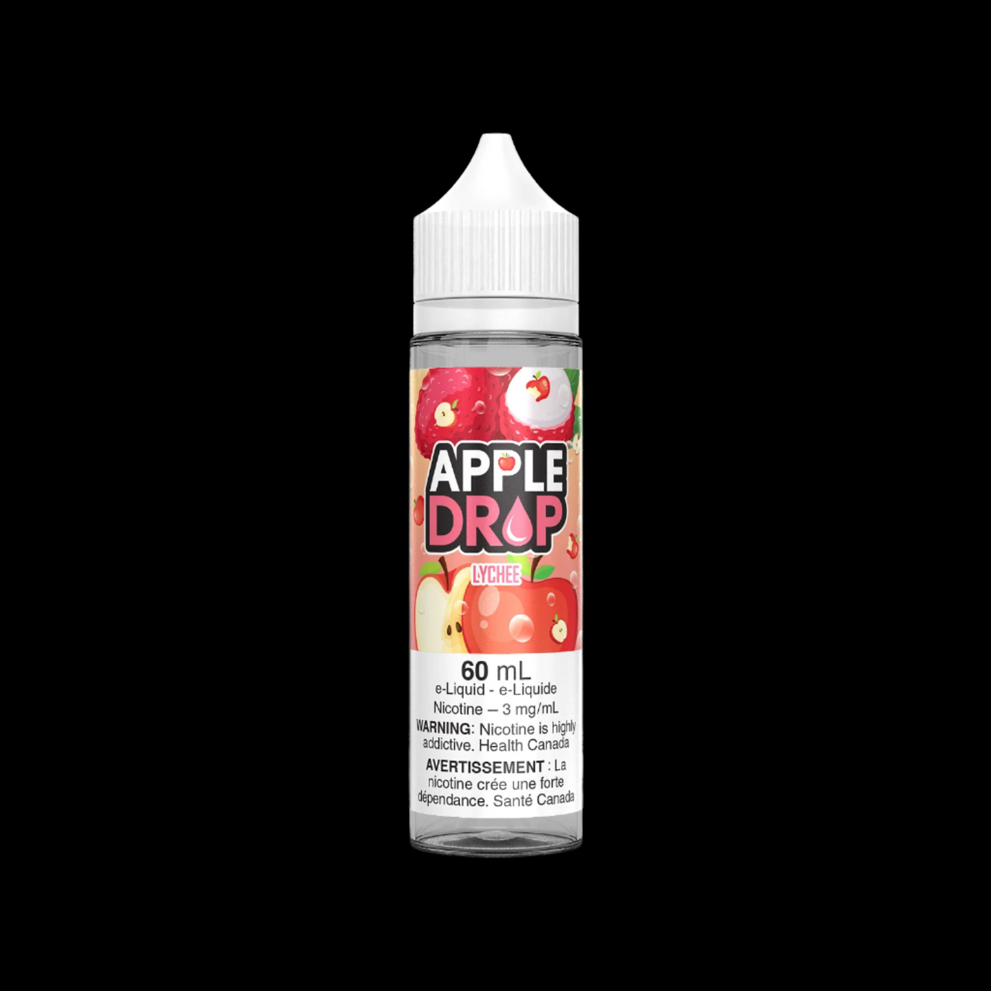 Apple Drop (60ML) Peach 3mg - premium vape ejuice with bold flavour profiles, available in Hawkesbury, Ottawa, and across Ontario.