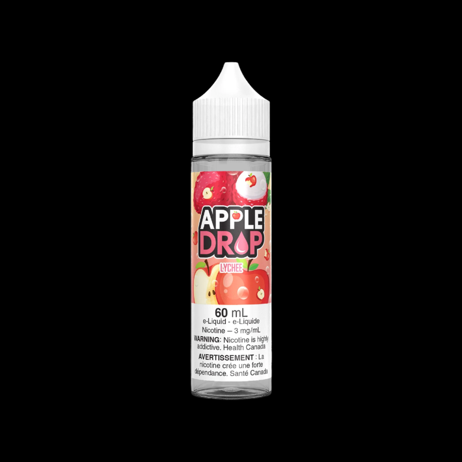 Apple Drop (60ML) Peach 3mg - premium vape ejuice with bold flavour profiles, available in Hawkesbury, Ottawa, and across Ontario.