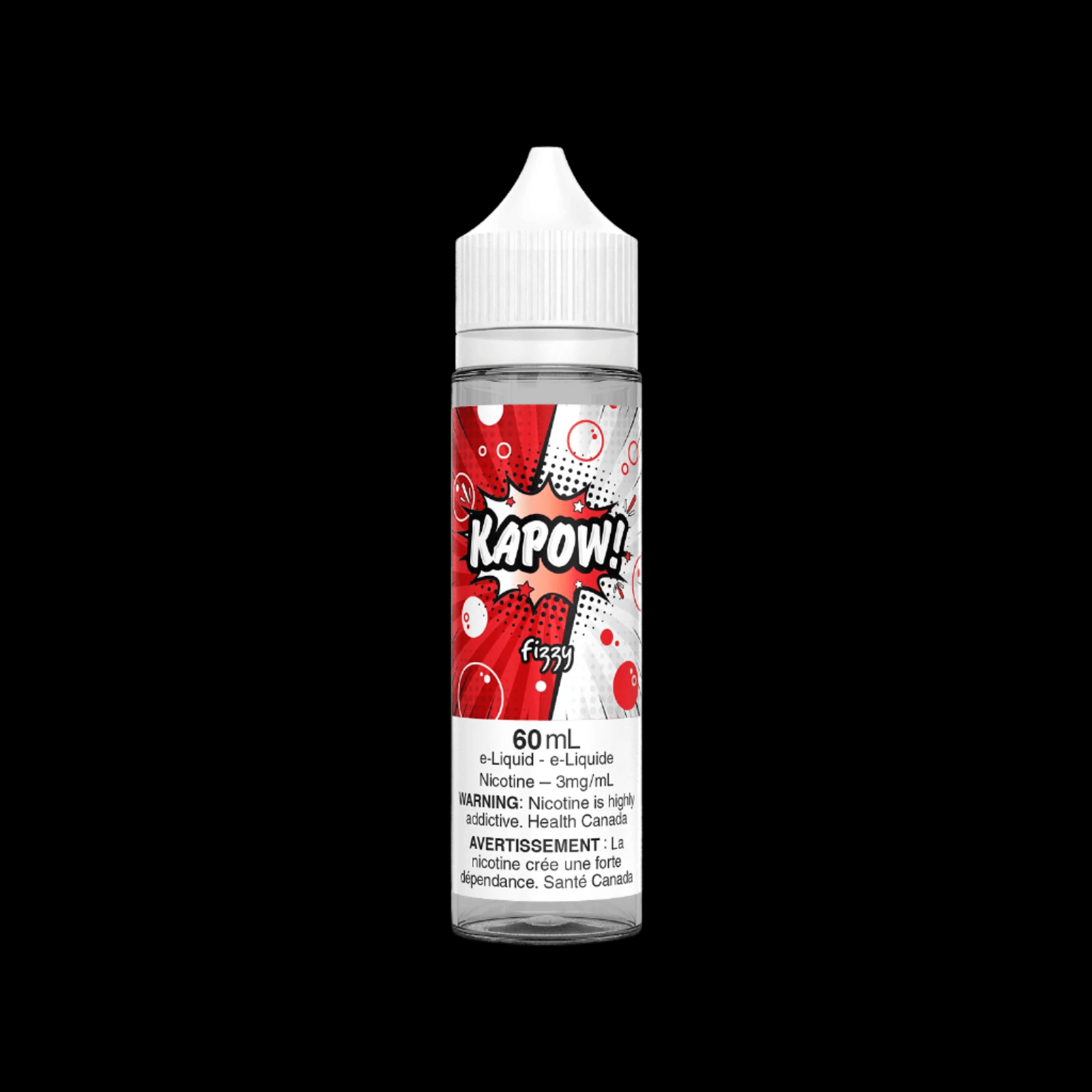 KAPOW! e-liquid - Belts 3mg - premium freebase vape juice available in Hawkesbury, Ottawa, and across Ontario.