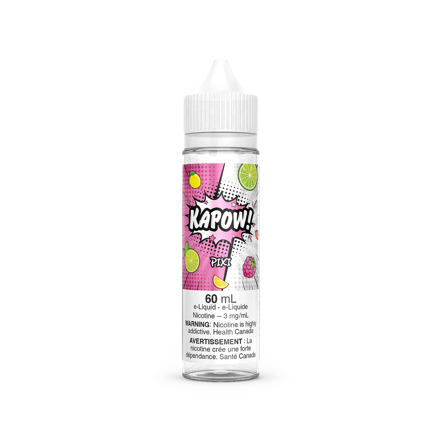 KAPOW! e-liquid - Classic/Fizzy 6mg - premium freebase vape juice available in Hawkesbury, Ottawa, and across Ontario.