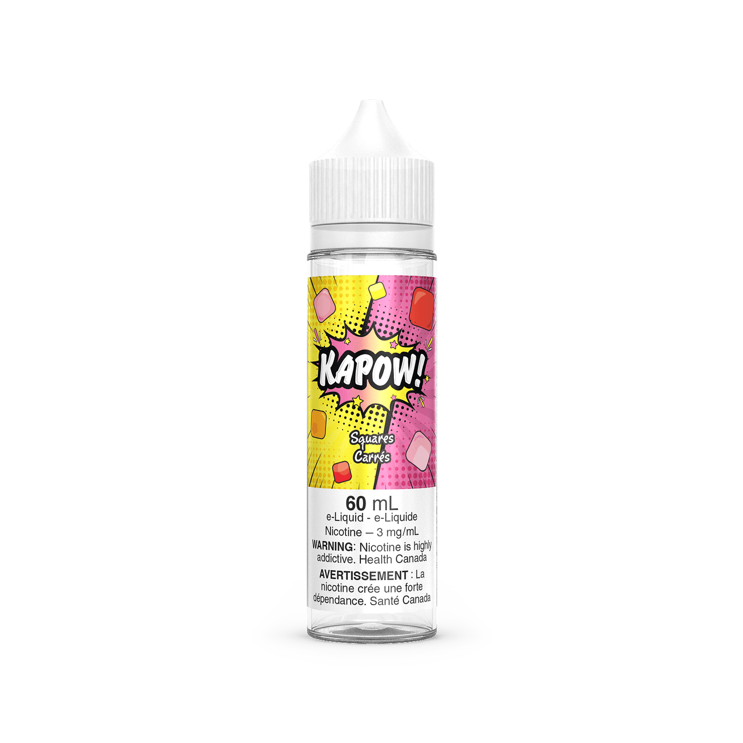 KAPOW! e-liquid - Cloudy 6mg - premium freebase vape juice available in Hawkesbury, Ottawa, and across Ontario.
