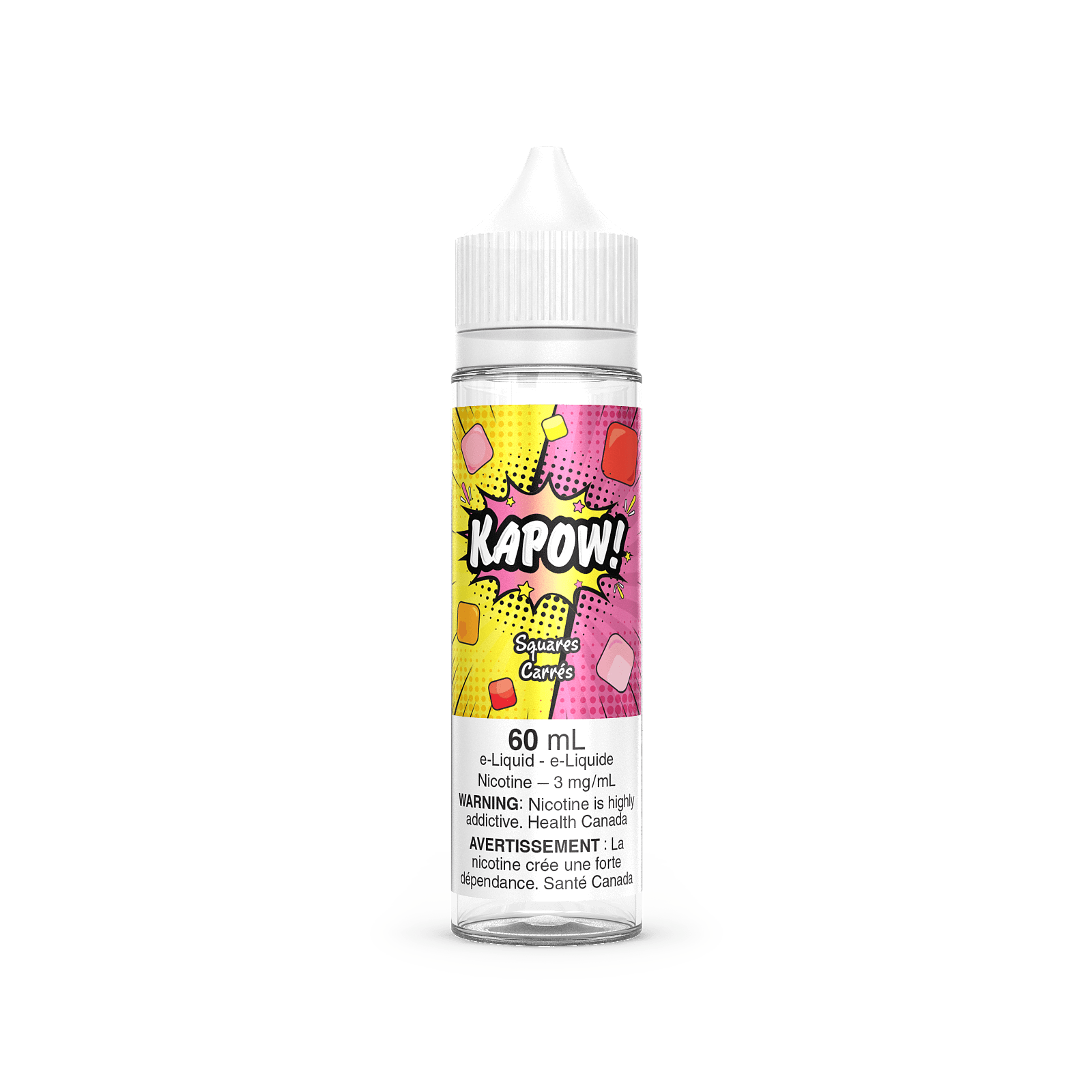 KAPOW! e-juice, Cloudy flavour, 6mg nicotine, sweet smooth vape, popular among Ontario and Quebec vapers.