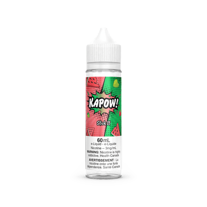 KAPOW! e-liquid - Cloudy 12mg - premium freebase vape juice available in Hawkesbury, Ottawa, and across Ontario.