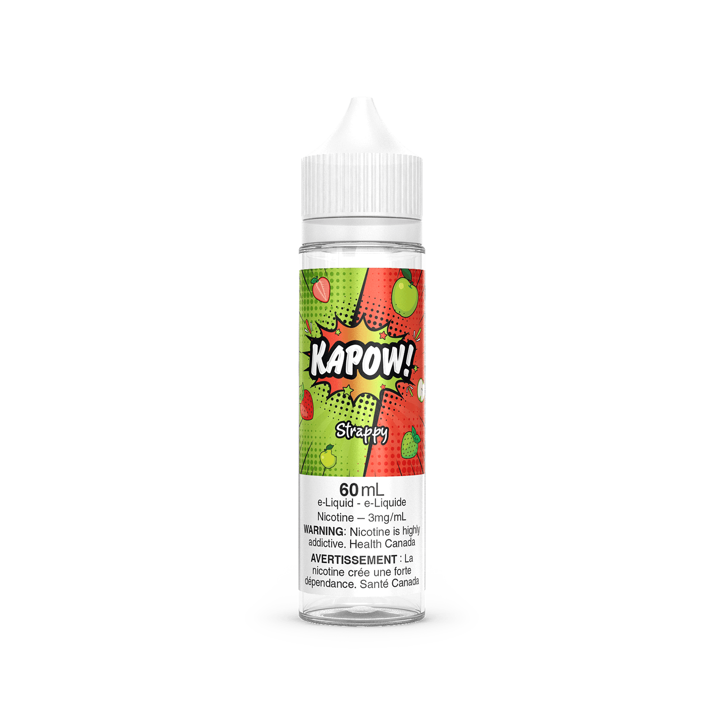 KAPOW! e-liquid - I'm Blue 0mg - premium freebase vape juice available in Hawkesbury, Ottawa, and across Ontario.
