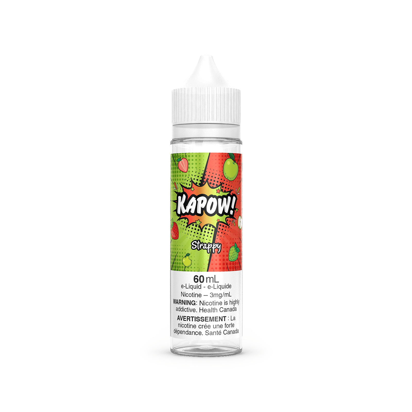 KAPOW! e-liquid - I'm Blue 0mg - premium freebase vape juice available in Hawkesbury, Ottawa, and across Ontario.