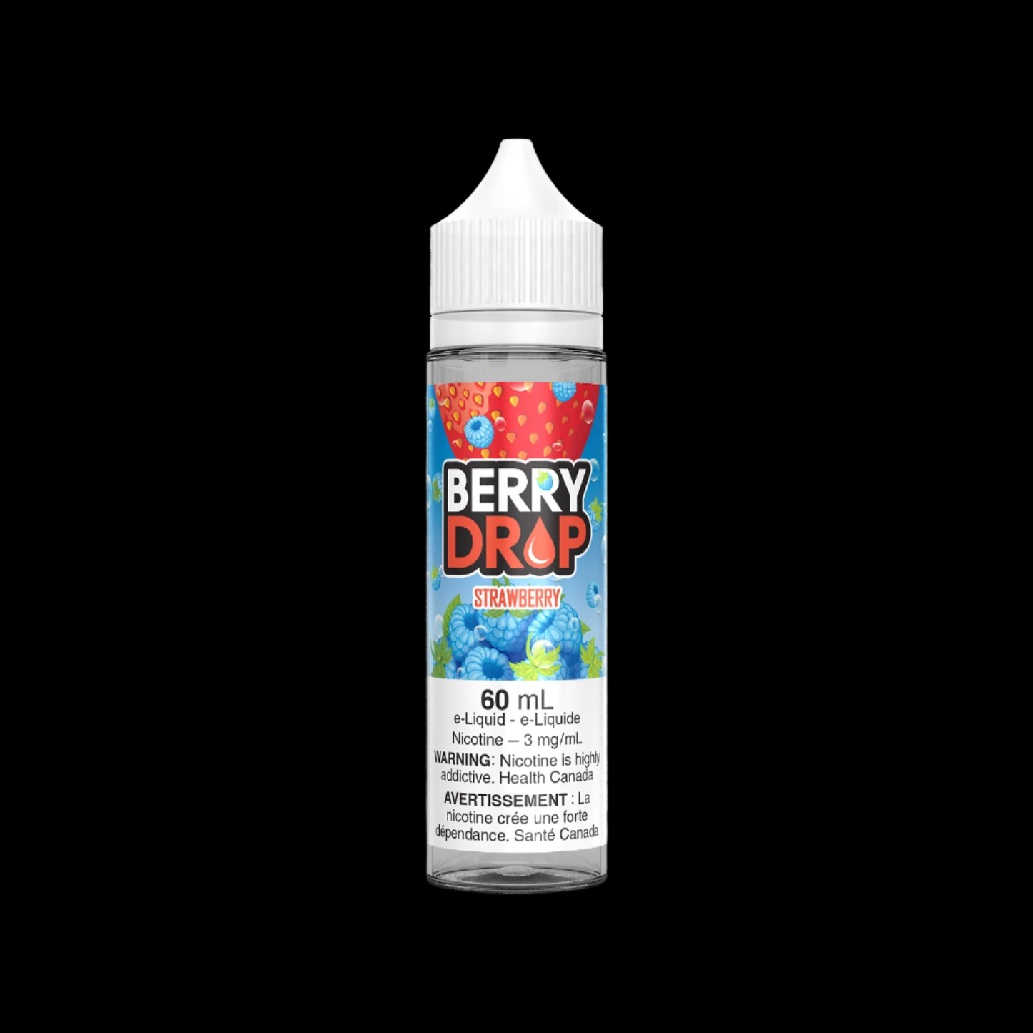 Berry Drop (60ML) Cherry 3mg - premium ejuice for vapes with rich flavour, available in Hawkesbury, Ottawa, and across Ontario.