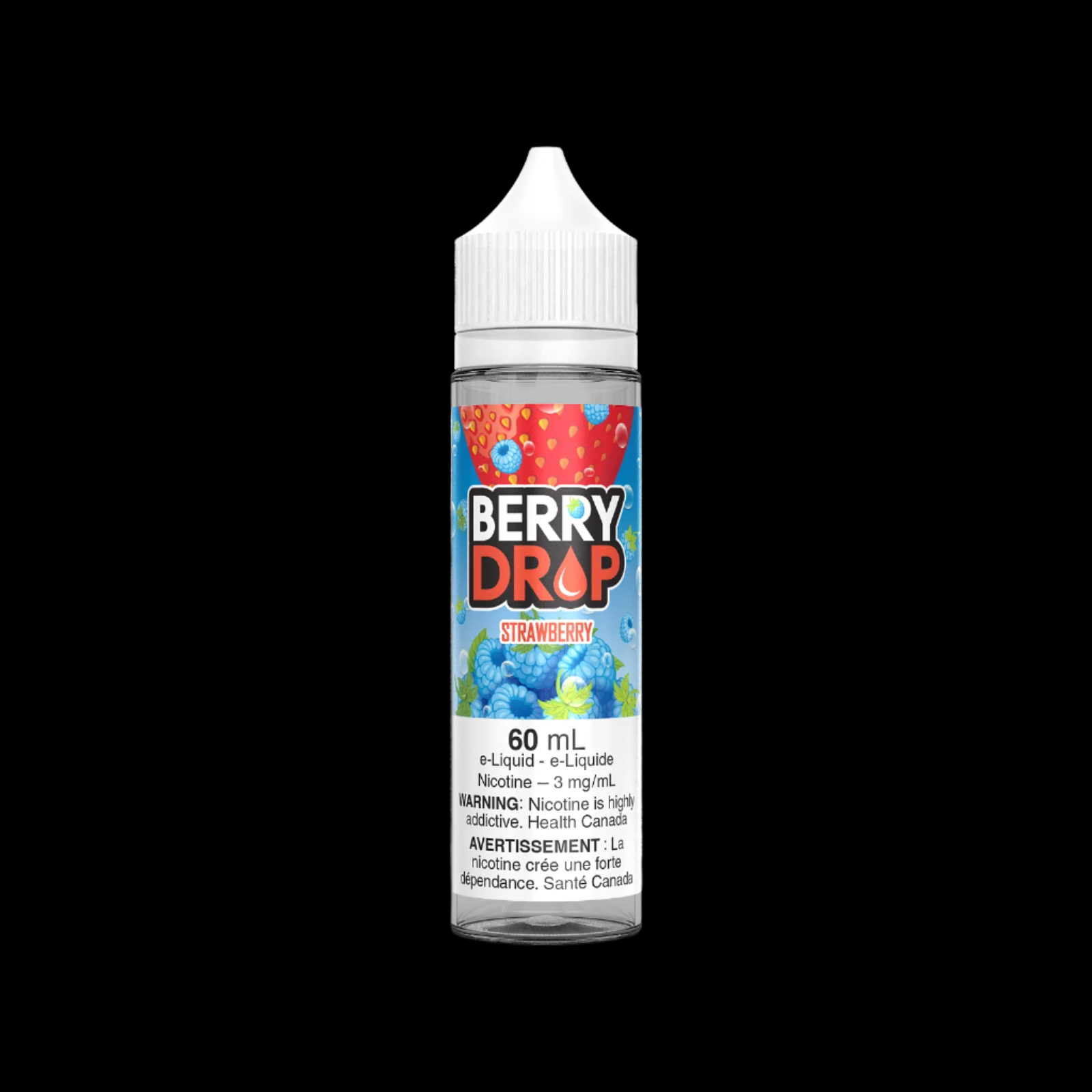 Berry Drop (60ML) Cherry 3mg - premium ejuice for vapes with rich flavour, available in Hawkesbury, Ottawa, and across Ontario.