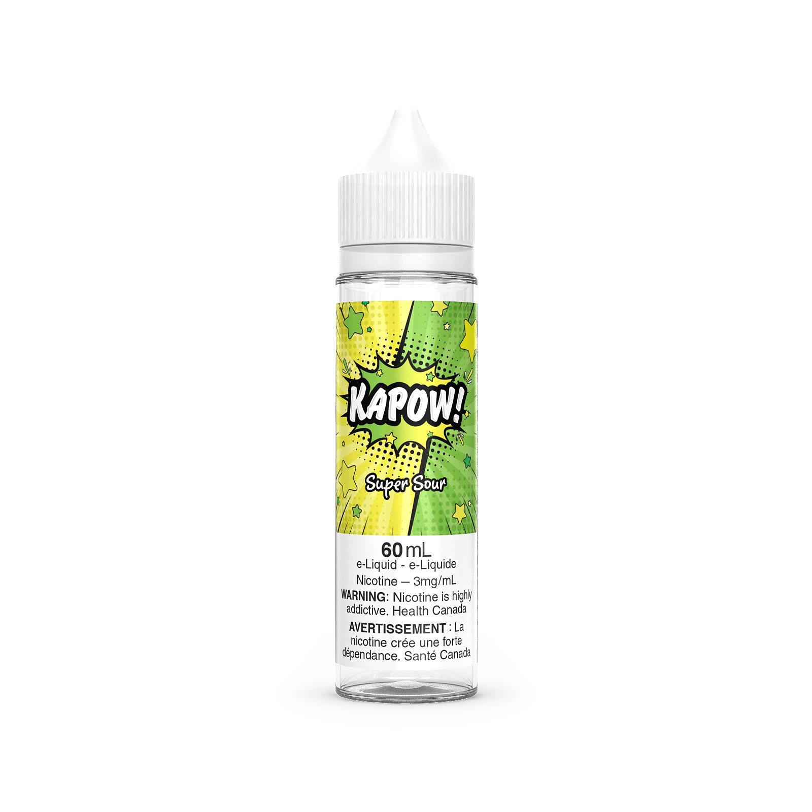 KAPOW! vape, I'm Blue dessert-inspired flavour, 3mg nicotine strength, sweet and refreshing vaping experience, ideal for Ontario and Quebec vapers.