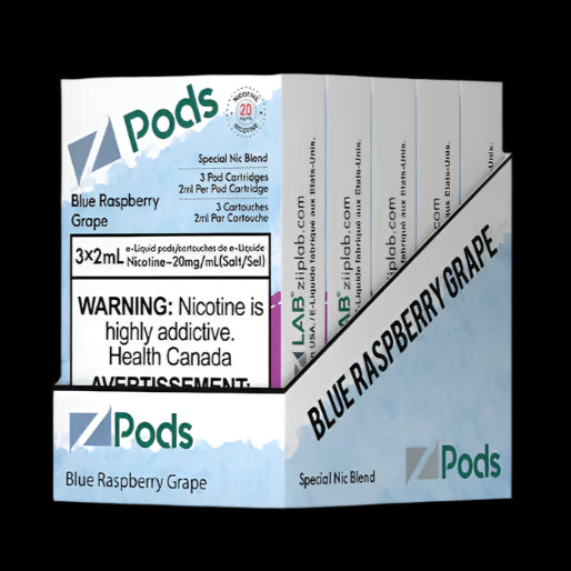 Z Pods -  Berry Glubule (Blossom Frenzy/Berry BBG) - premium vape pod with rich flavour and smooth experience, available in Hawkesbury, Ottawa, and across Ontario.