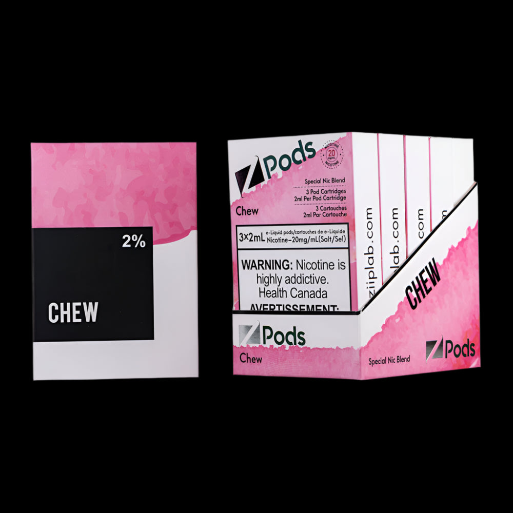 Z Pods -  Cranberry Lemon - premium vape pod with rich flavour and smooth experience, available in Hawkesbury, Ottawa, and across Ontario.