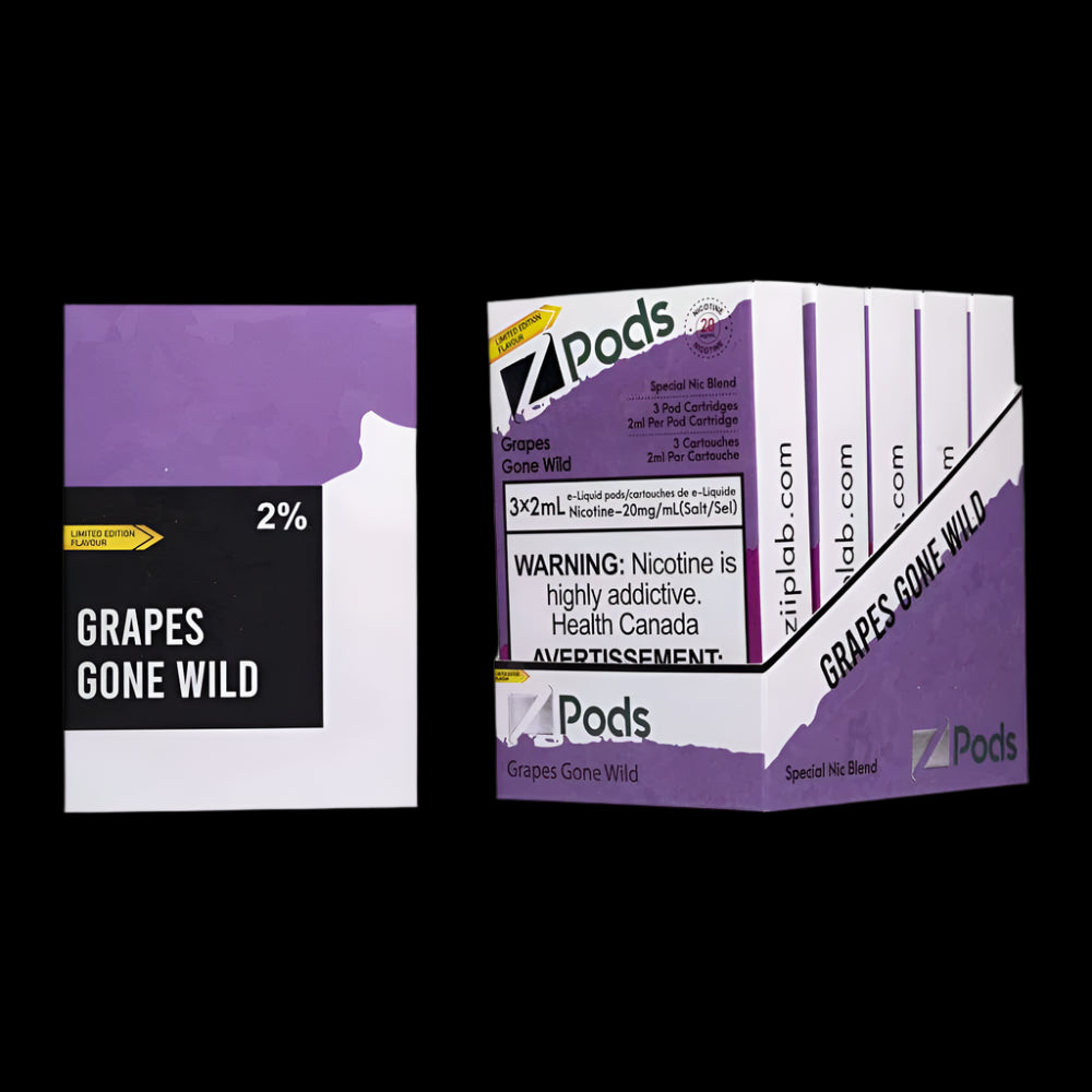 Z Pods -  Cherry Frost - premium vape pod with rich flavour and smooth experience, available in Hawkesbury, Ottawa, and across Ontario.
