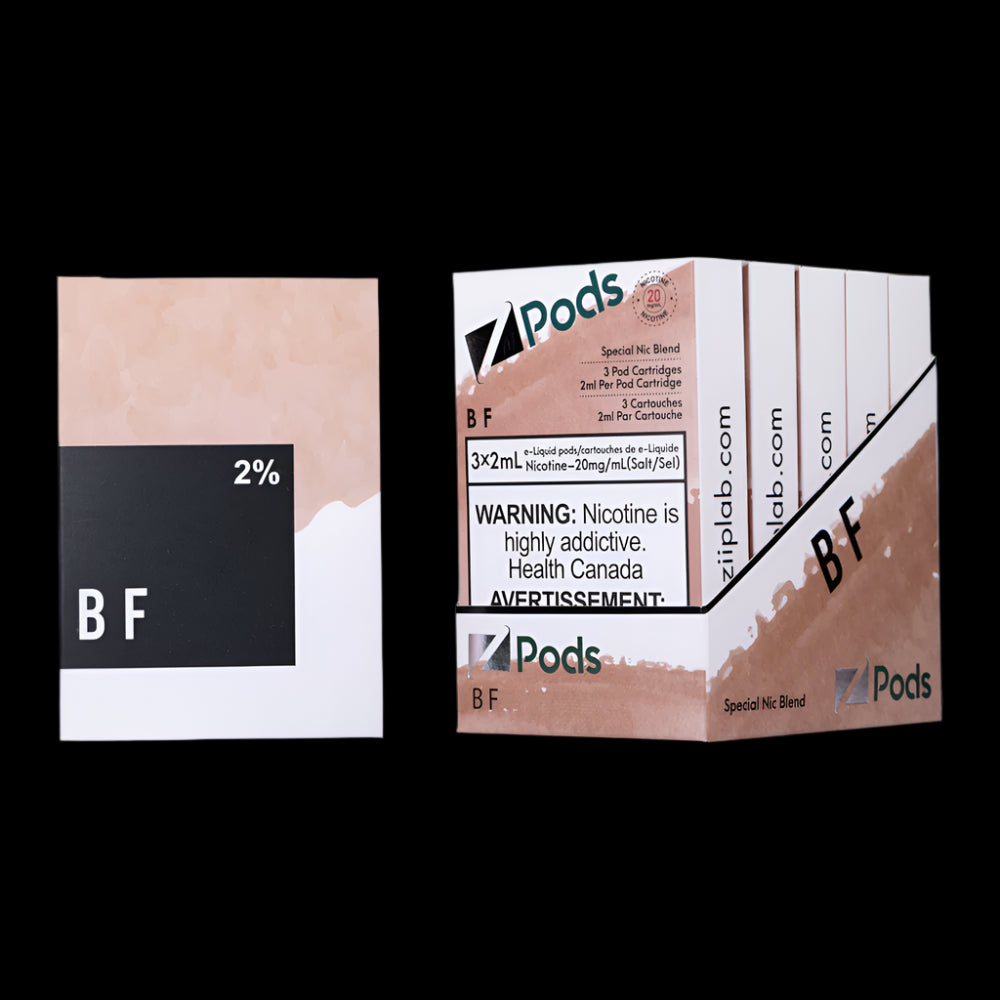 Z Pods -  Caribbean White - Pina - premium vape pod with rich flavour and smooth experience, available in Hawkesbury, Ottawa, and across Ontario.