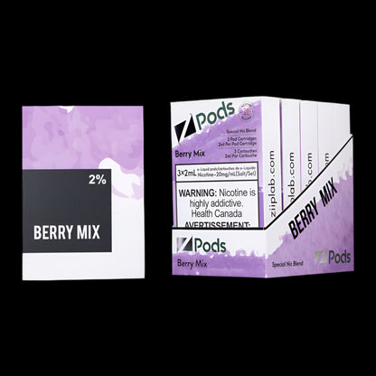 Z Pods -  Banana Iced - premium vape pod with rich flavour and smooth experience, available in Hawkesbury, Ottawa, and across Ontario.