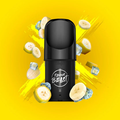 STLTH Pods Flavour: Bussin' Banana Iced Flavour Beast pods | Supa Vapes - Hawkesbury, Ottawa & Ontario Vape Shop