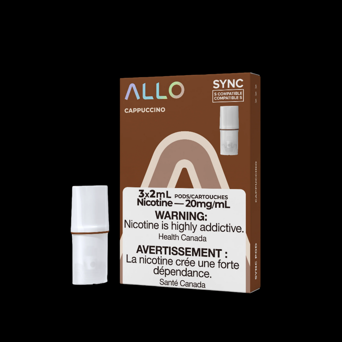 Allo Sync Pods Strawberry Kiwi - high-quality vape pods with smooth draw and bold flavour, available in Hawkesbury, Ottawa, and across Ontario.